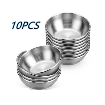 Stainless Steel Dipping Sauce Dish Set 1