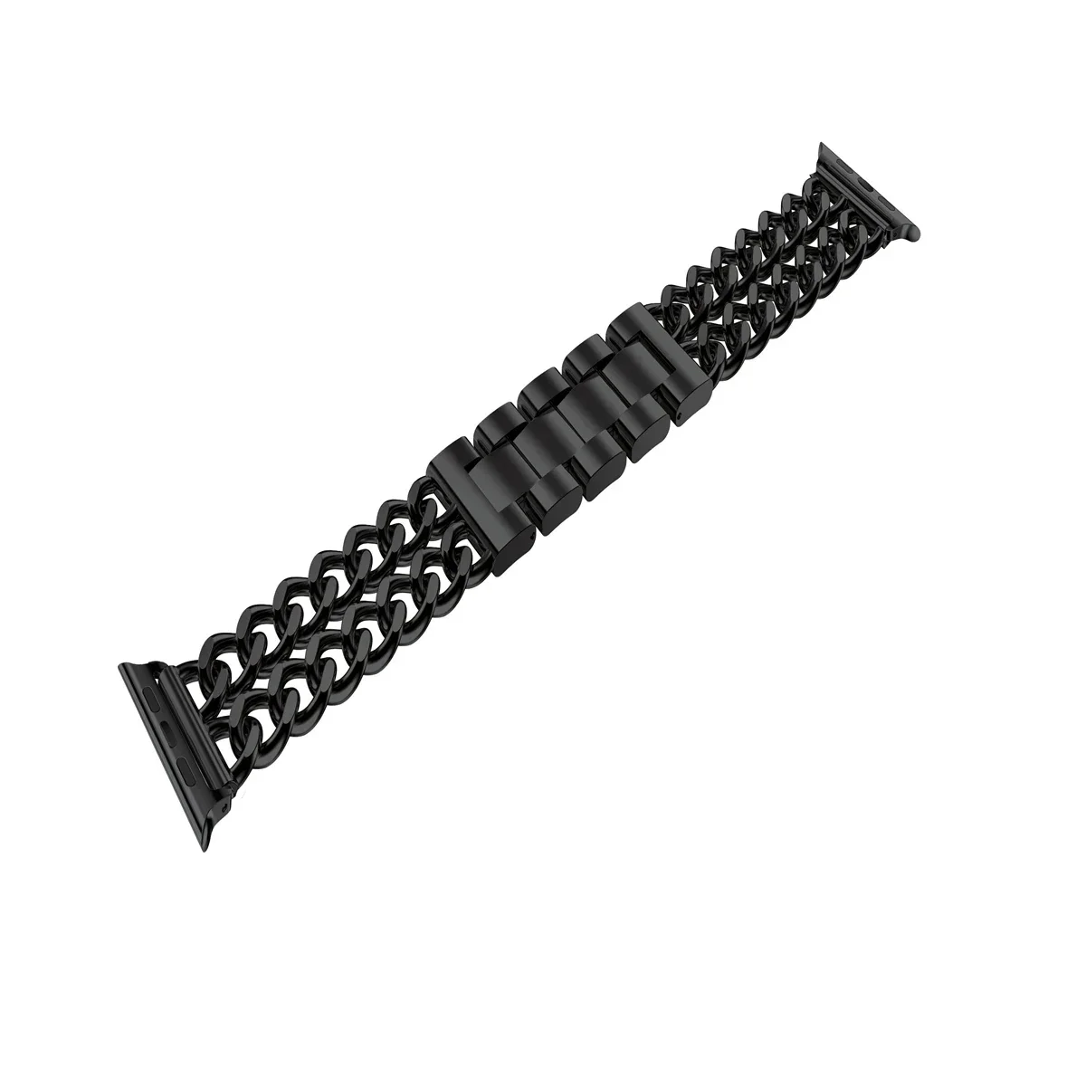 Double Row Stainless Steel For iWatch Band 42/44/45/49mm 38/40/41mm For iWatch Series Ultra Se 8/7/6/5/4/3/2/1_voghion.com