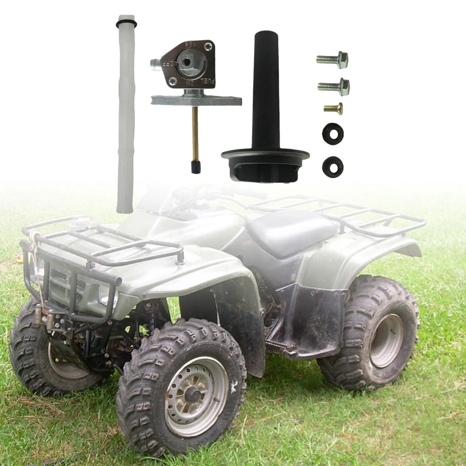 

Запасные части для топливного бака двигателя Petcock, запасные части с рычагом в сборе, простота установки, Petcock Assy, прочный для Trx 250