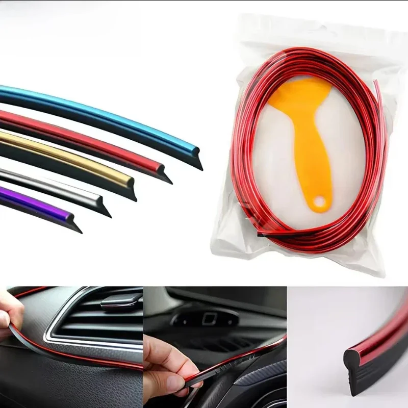 Flexible Car Interior Moulding Decoration Strips
