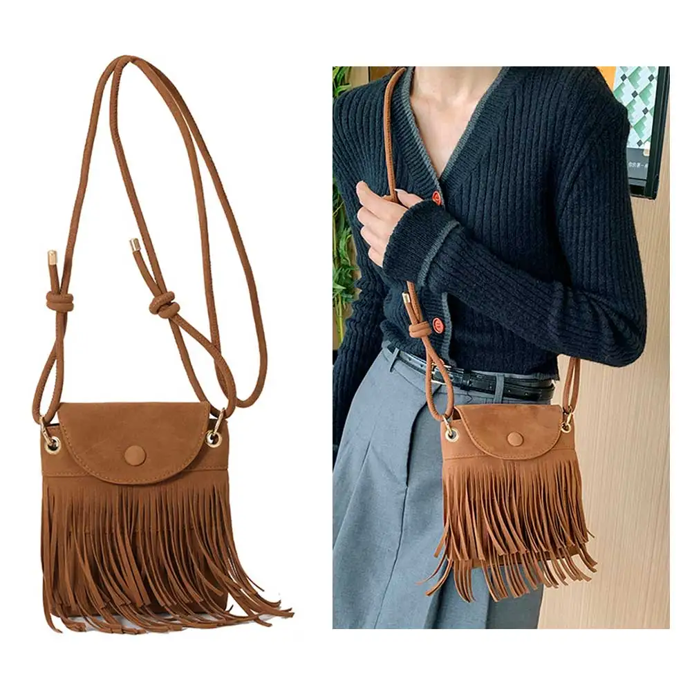 Women Leather Crossbody Shoulder Bag with Adjustable Strap