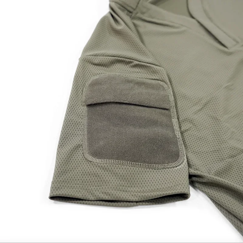 Outdoor Quick Dry Tactics Short Sleeve T-Shirt Tactical style T-shirt collar 5