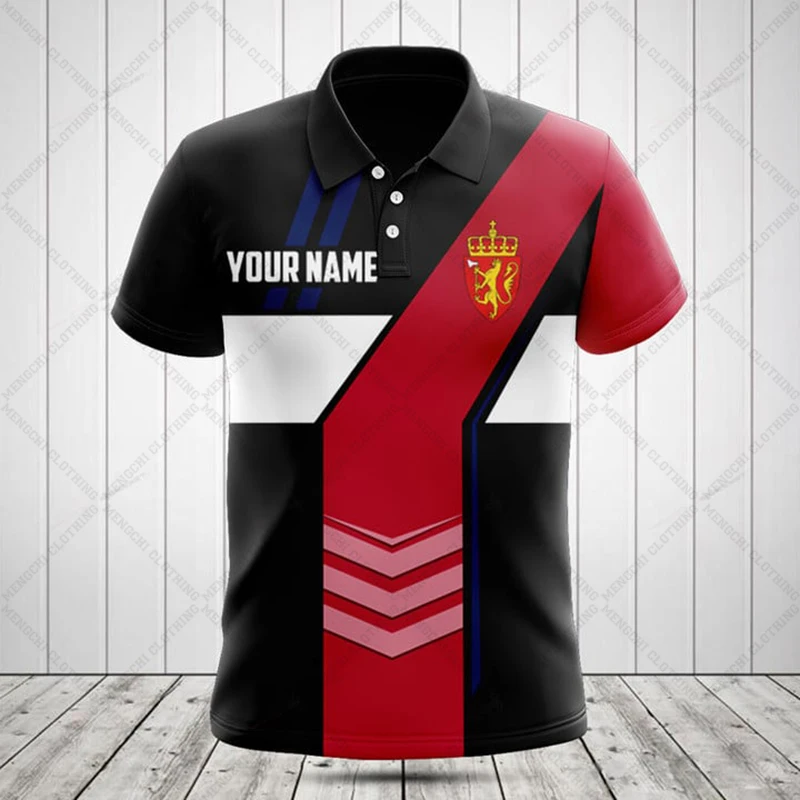 Oversized Personalised Polo Shirts 300G CVC Custom Polo Shirt