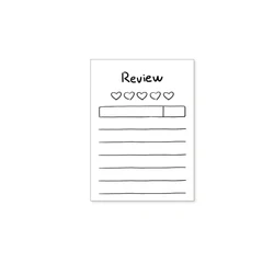 50 - Page Minimalist Dual Daily Scheduler and Yearly Planner (Review)