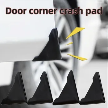2PCS Silicone Car Door Corner Cover Bumper Crash Scratch Protector Anti-Scratch Crash Protection Auto Care 1