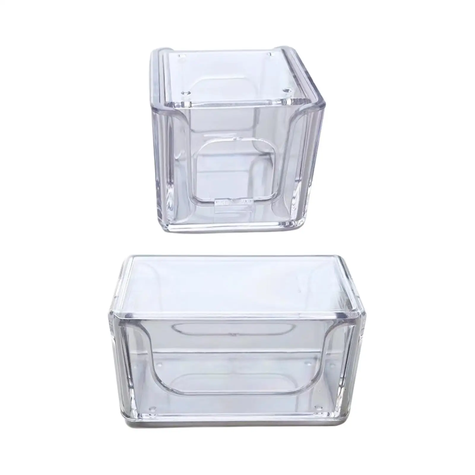 당구 큐 초크 거치대 경량 정리함, 휴대하기 쉬운 아크릴 캐리어 케이스, 실용적인 도구, 당구 스누커 액세서리