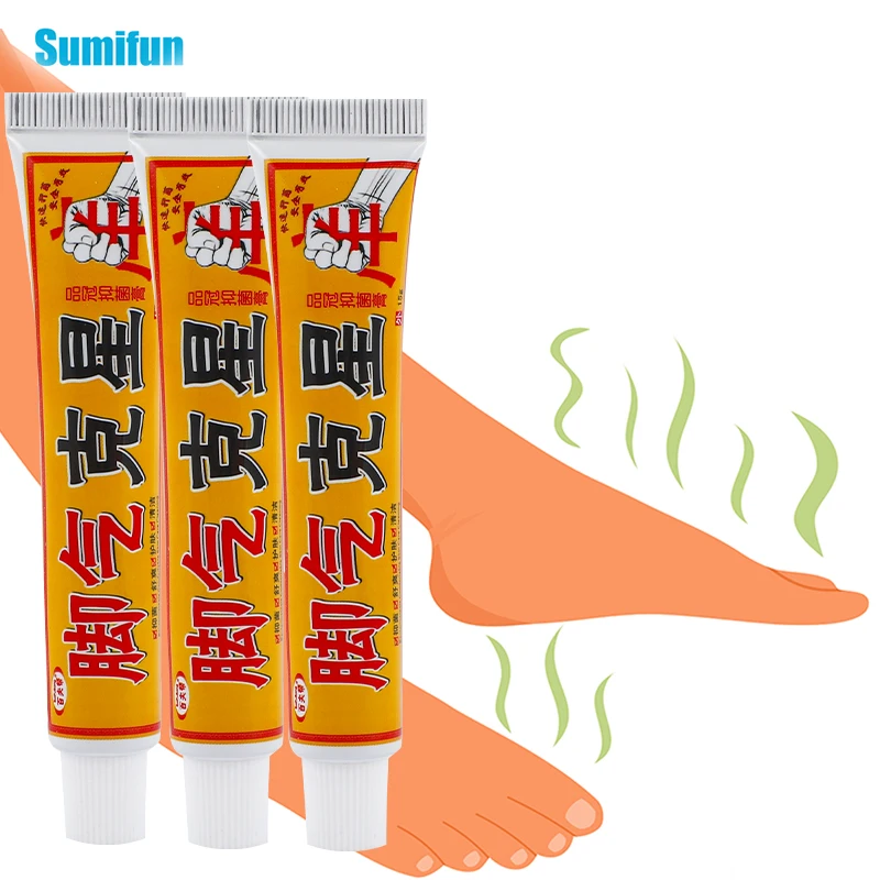 

1/2/3pcs Athlete's Foot Treatment Ointment Foot Beriberi Cream Anti-itch Tinea Pedis Peeling Remove Odor Inhibit Fungi Cream