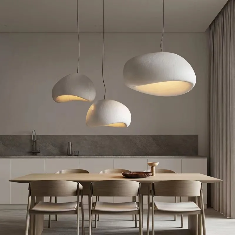 

Wabi Sabi LED Chandeliers Lighting Fixture Living Dining Room Kitchen Restaurant Decor Hanging Pendant Lamp Loft Art Suspension