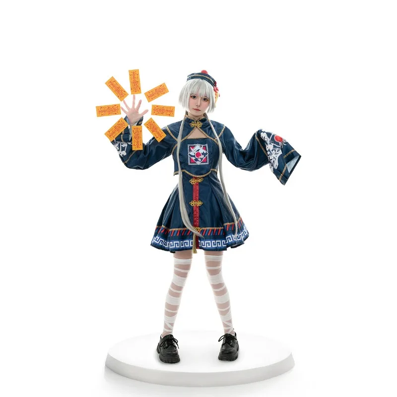 Anime Little Zombie Cosplay Costume Vampire Lolita Daily Retro Dress Adult Kids Girl Kawaii Halloween Carnival Suit