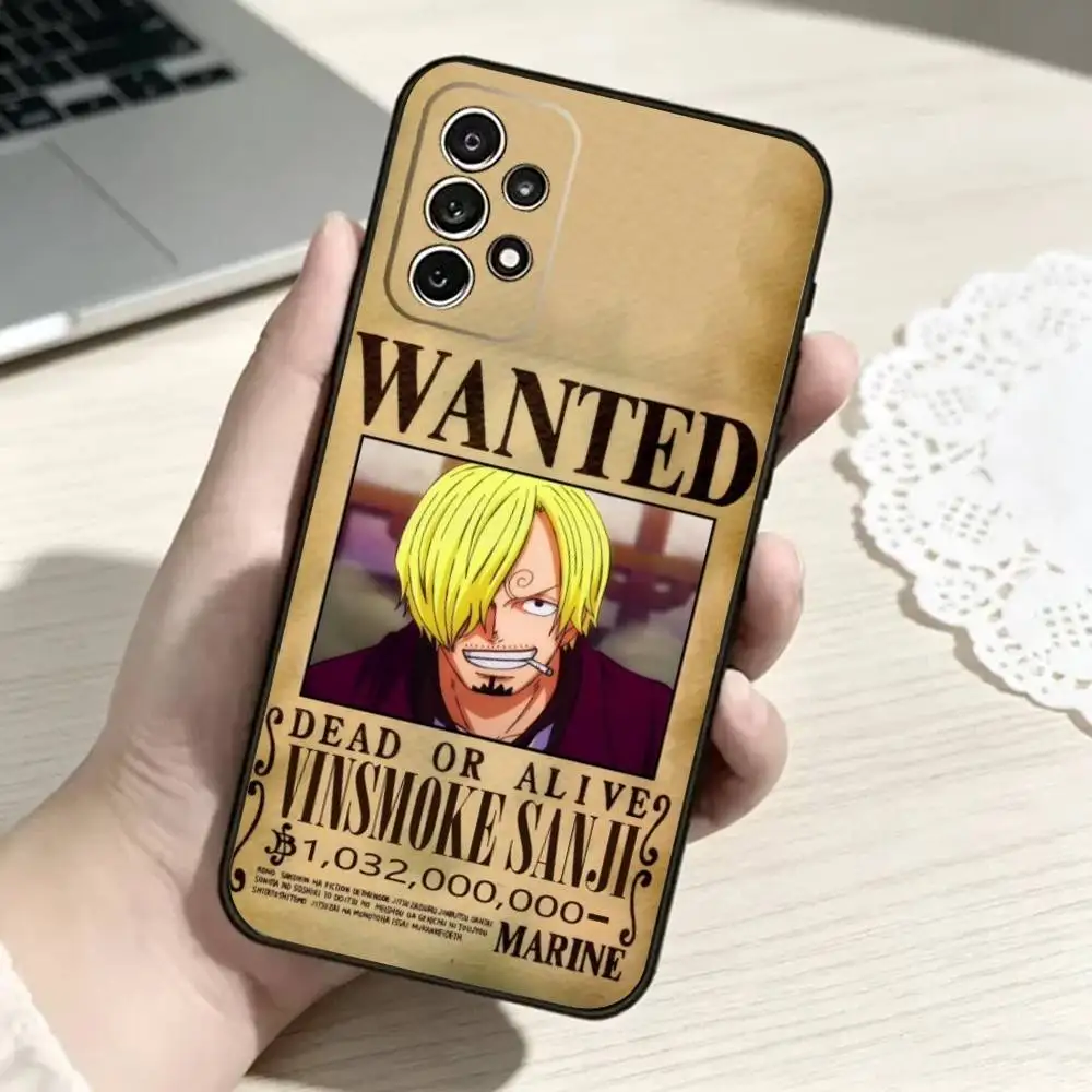 One Piece Sanji Cool Black Phone Case Cover
