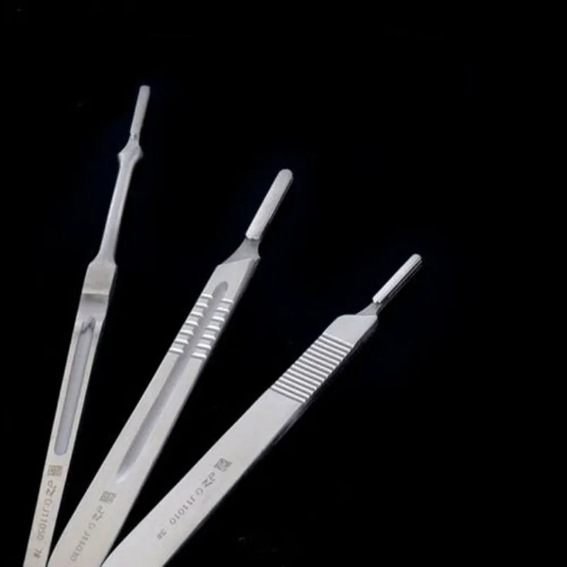 

Dental Knife Handle Surgical Scalpel Handle Lab Tool Knife Holder 1PC