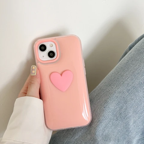 iPhone 13 Pro Max Case Love Decompress 3-in-1 Jelly Phone Case For iPhone 12 11 Pro Max X XR XSMax Shockproof Soft TPU Cover