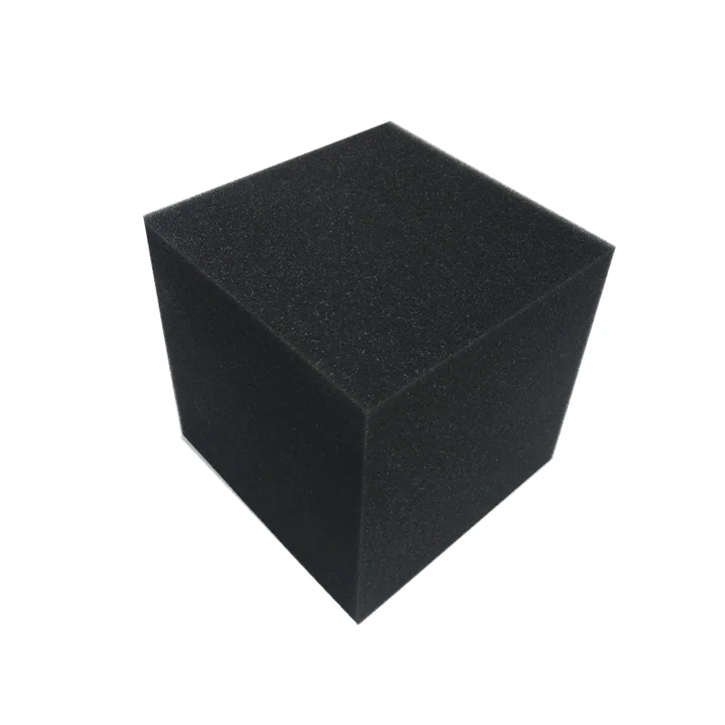 16 Stück hochdichte Akustikschaumstoffe, 12 Stück 12x12x24cm Bassfallen + 4 Stück 15x15x15cm Würfel, Kombination aus hochdichten Eckplatten – Detail 7