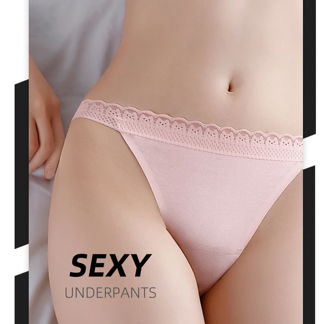 Ladies Underwears Cotton Panties  Women's Panties Cotton Thong - Women  Sexy - Aliexpress