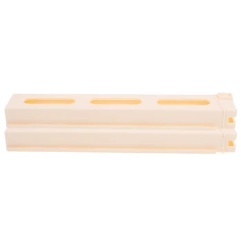 2 Pcs Domino Dominoe Train Small Laying Toy Plastic Stacker Accessories for Child Blocks Plaything 1