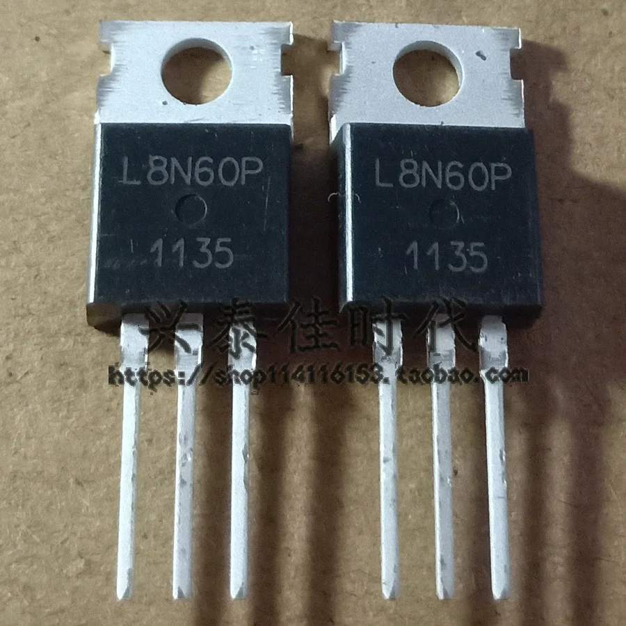 

Original 4PCS/lot L8N60P 8A600V TO-220