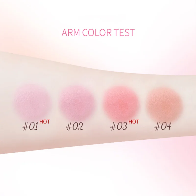 Life Girls Two Cheek Ball Bong Korean System Woman Non-Slip Straight Makeup Low-Pressing Expansion Sponge Ball Bong Corrects Korean Face powder blusher blush powder facial blusher