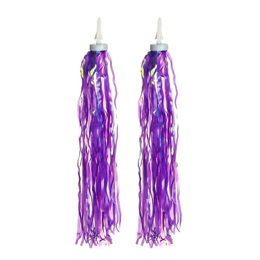 Fashion Cycling Equipment Kids Bike Tassels PE Multicolor Bicycle Streamers Princess Car Children Bicycle Bike Decor Ribbon