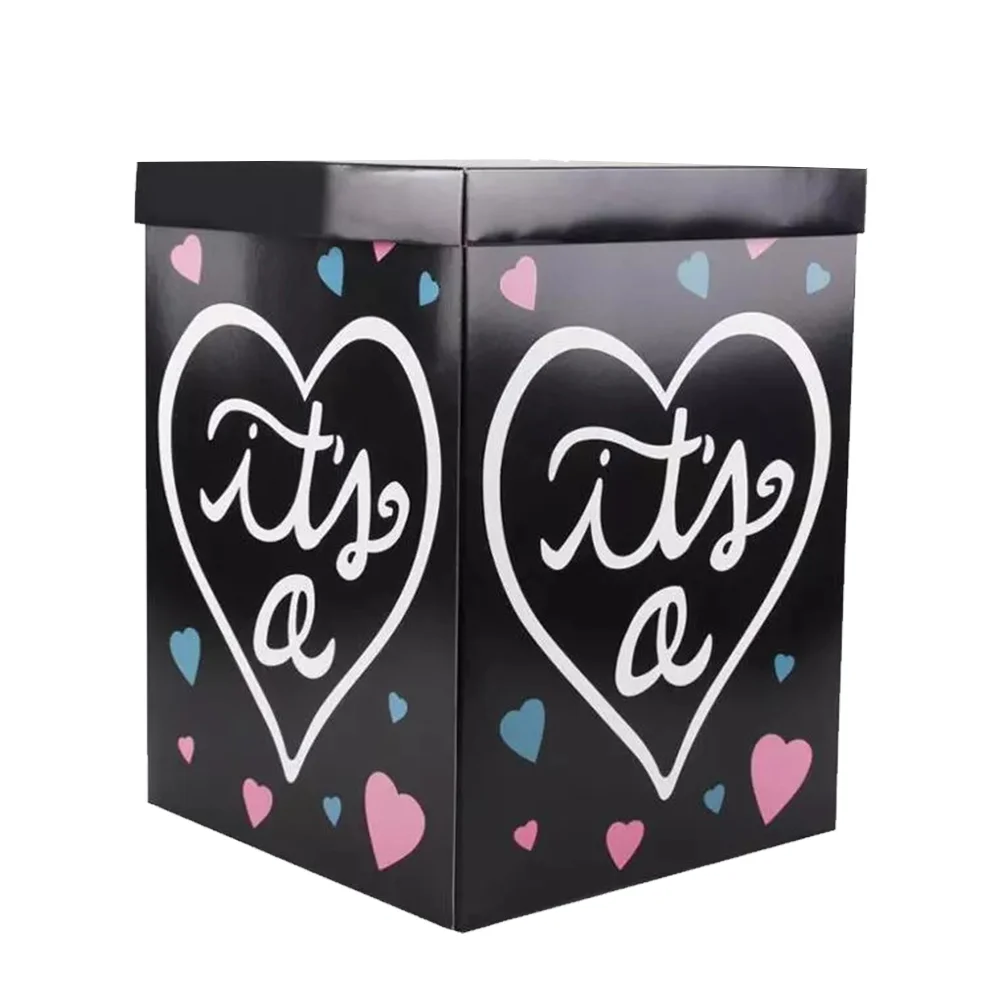 

Decor Gifts Reveal Balloon Box Baby Birthday Party Favors Decorative Paper Girl