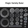 Child Geometric Ruler Drawing Accessories Toys Set Puzzle Interest Early Education Toys Kids Cultivate ART Creative Drawing Toys 1