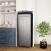 EFRF696-AMZ Upright Freezer 6.5 cu ft Stainless Platinum Design Series, Silver 5