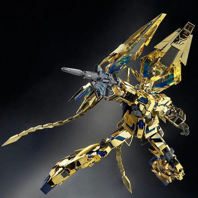 他の人はこちらも検索 1/100 NT Phenex 6642S Daban MG Unicorn Gold Electroplate ロボット