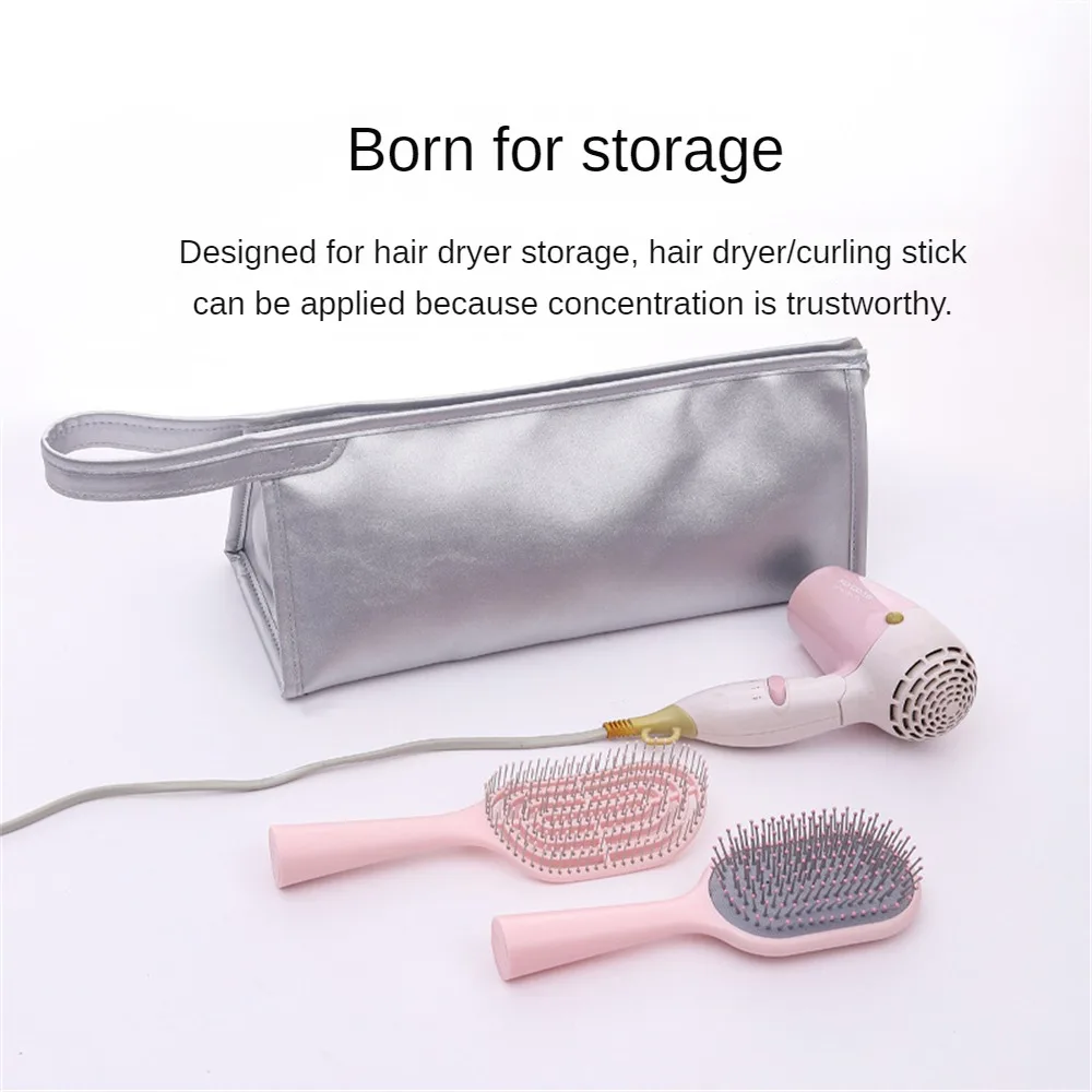 

Hair Dryer Storage Bag Portable Hair Dryer Hair Curler Hair Straightener Case Waterproof Dustproof Accessory