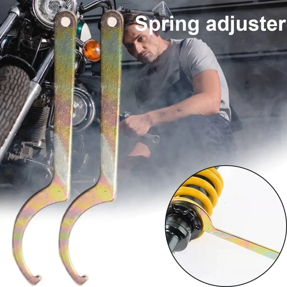 Motorcycle Shock Absorber Spring Adjustment Tool Metal Wrench