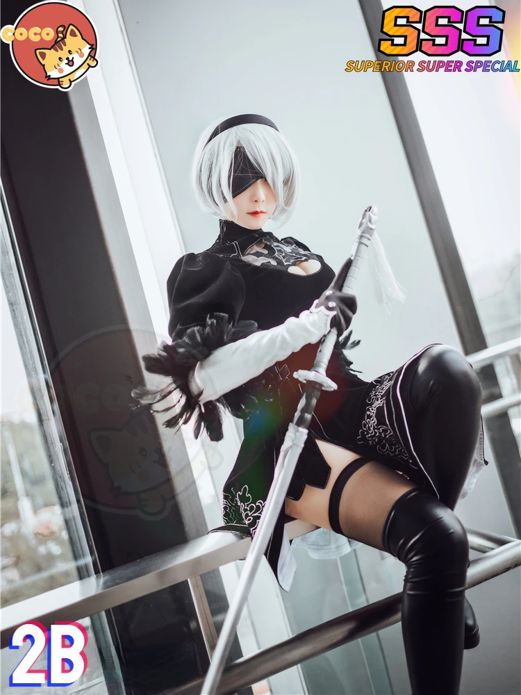 NieR: 丶Ÿ 2B ڽ ڽƬ  ڽƬ Ʈ,  ҷ ҳ Ƽ  巹, 2B ڽ  Cocos-SSS