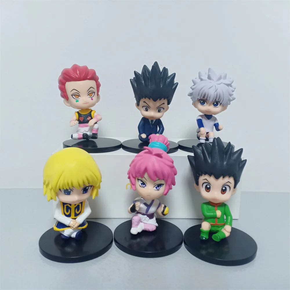 Фигурки Hunter x Hunter Bandai 6 шт. | AliExpress