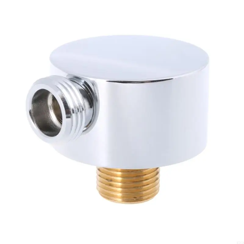 E7CD Shower Hose Wall Mount Connector Brass Construct Shower Hose Connector for Home