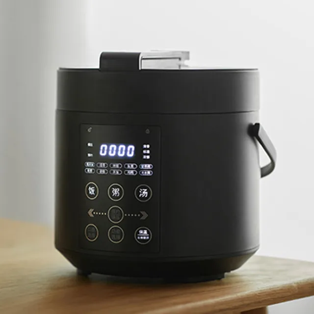 Mini cuiseur à riz avec revêtement en céramique, 2L Portable pour voyage, bureau, dortoir, cuisson rapide, antiadhésif et facile à nettoyer, expédition rapide 1