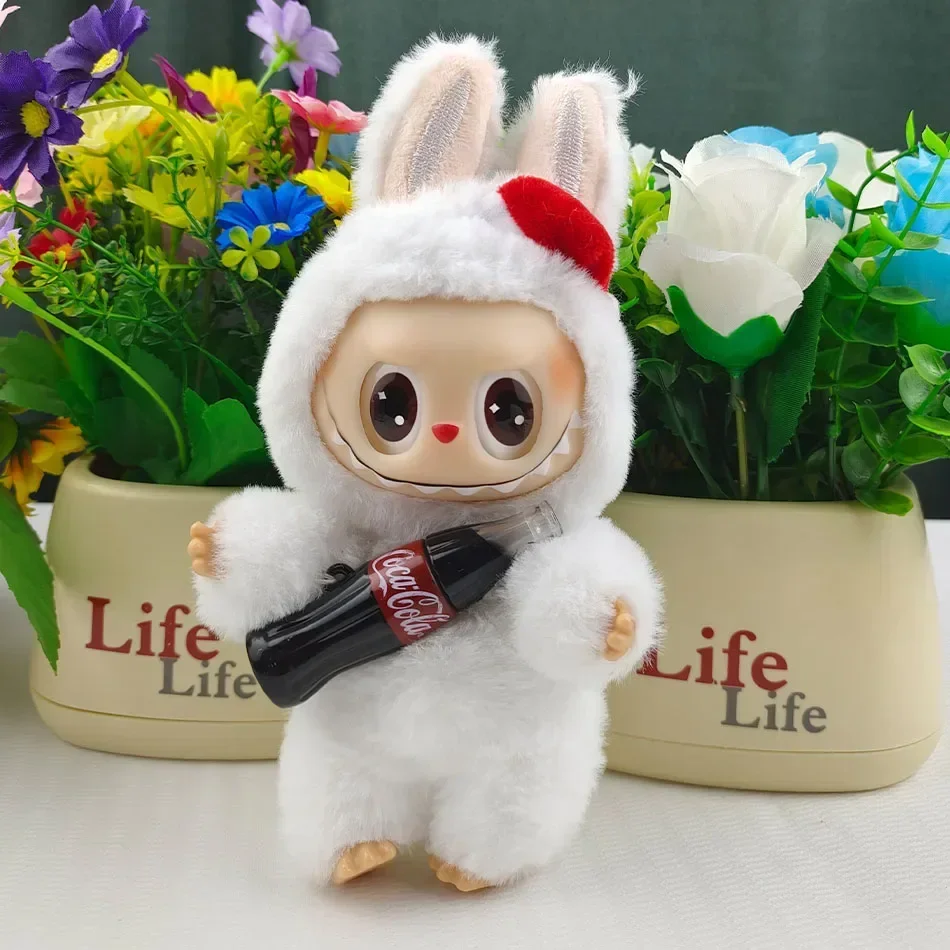 2025 새로운 3세대 블라인드 박스 몬스터 콜라 시리즈 비닐 인형 액션 피규어 키 체인 장난감 어린이 깜짝 선물