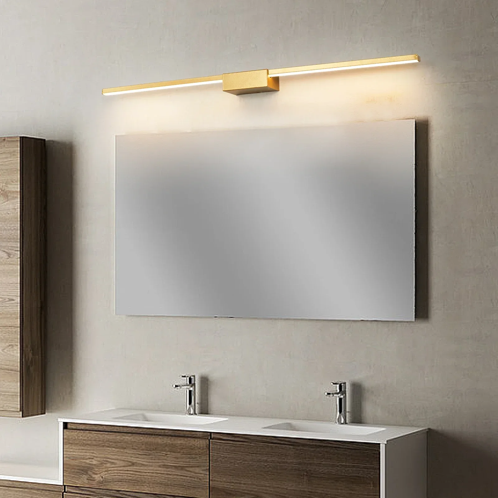 Description Picture 2 of itemNew LED Bathroom Mirrior Light Modern Wall Lamp 19W-27W L70 90 110cm AC85V-265V Wall Mounted Vanity Light