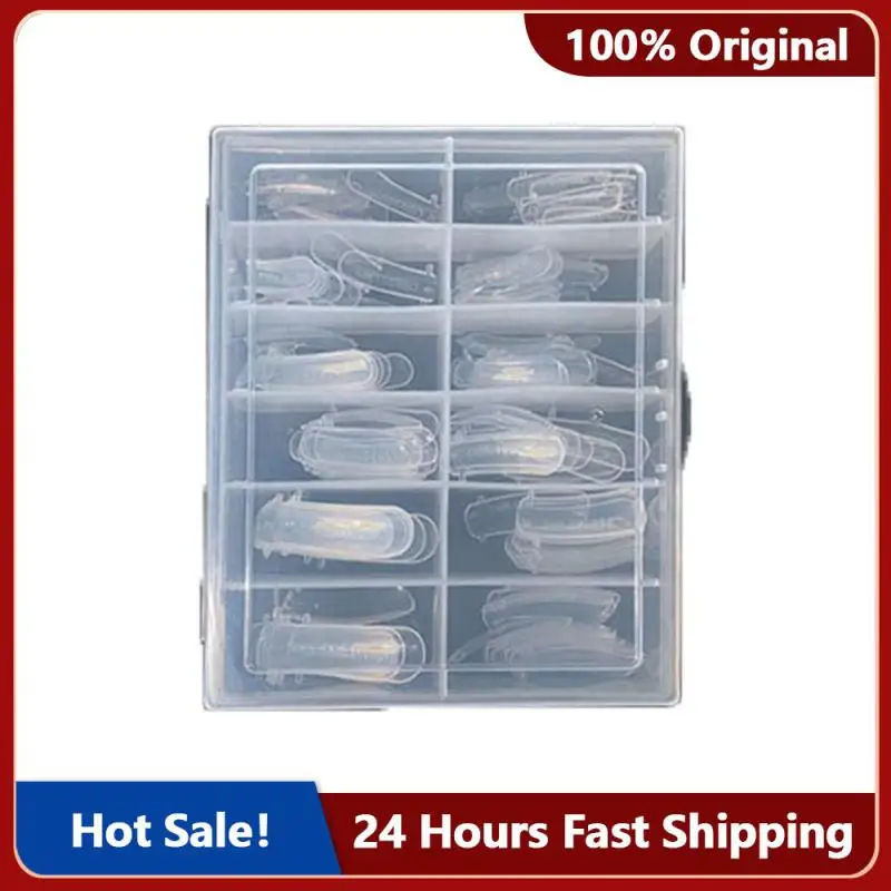 

Гель-капсулы для наращивания ногтей с накладными ногтями и французским дизайном