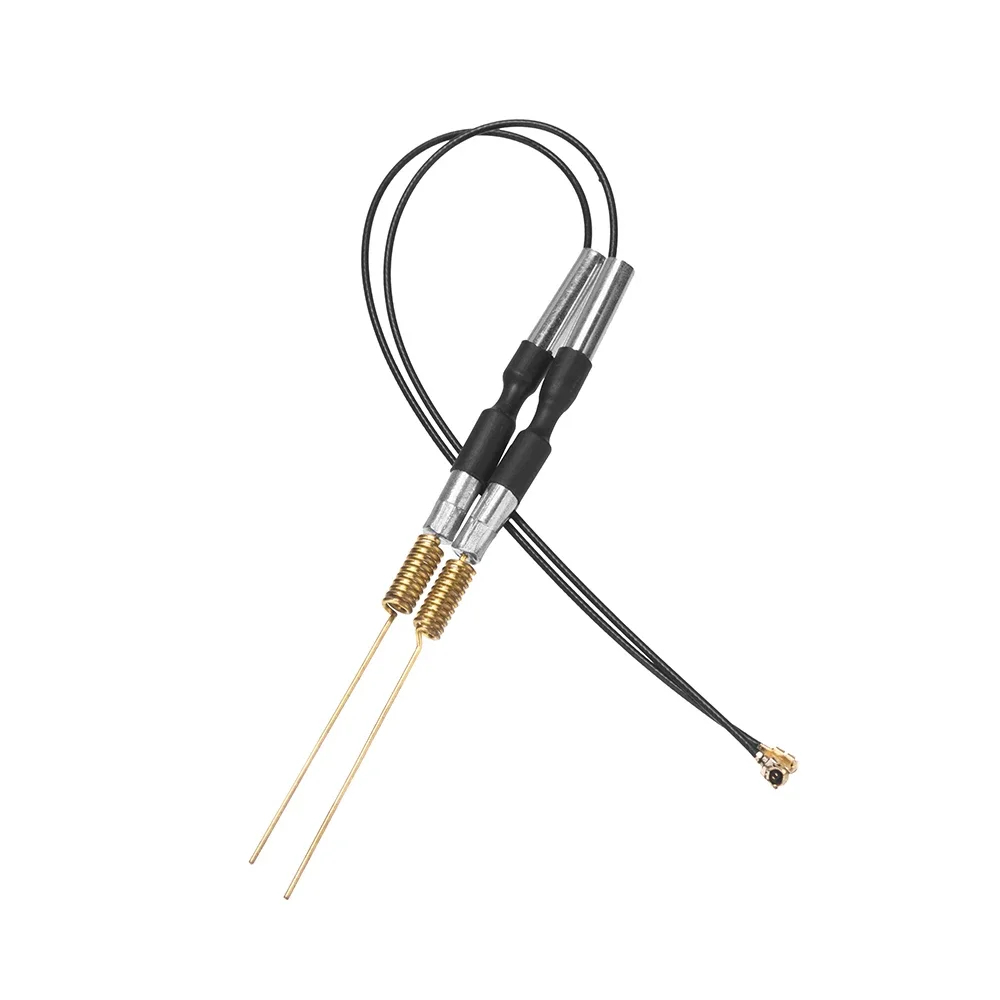 10pcs 2.4G Spring Internal Copper Tube Wire Brass Antenna 2.4ghz 3dbi Wifi Receiver Flexible Booster Omni Aerial