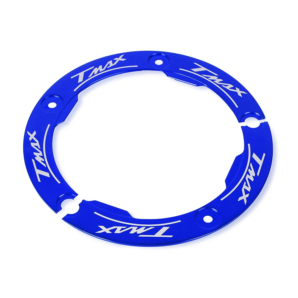 Couvercle Poulie Courroie Transmission Aluminium Pour Yamaha TMAX 530 2012-2016 - Noir, Rouge, Argent, Or, Bleu, Titane