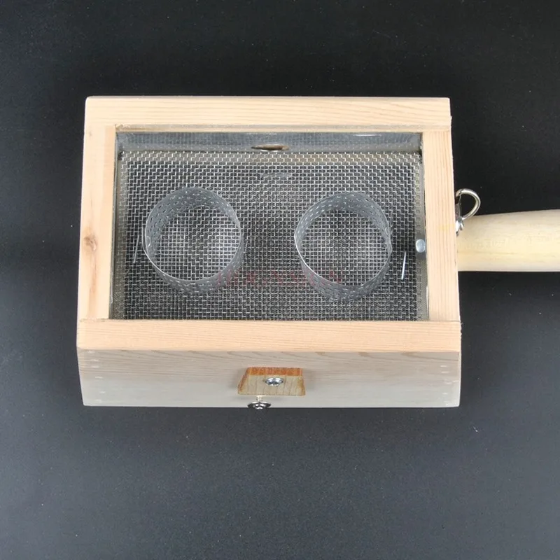 Wood Moxa Box Portable Moxibustion Box Moxa Stick Holder One Hole Healing Moxibustion Tool for Health Care Body