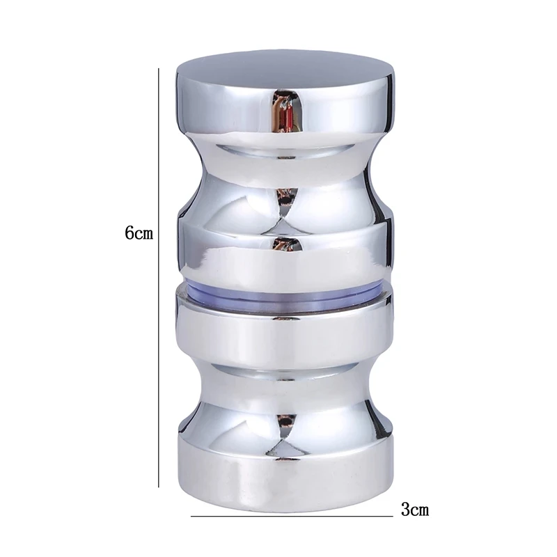 Poignée Porte Douche Poignée Porte Simple Face En Alliage D'Aluminium