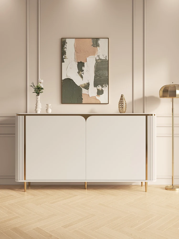 

Solid wood shoe cabinet at home entrance