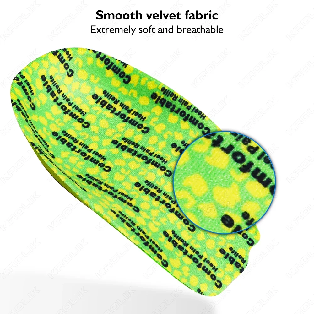 VTHRA Half Orthopedic Pads for Men WomenFoot Massager Care Foot Heel Spurs Pain Cushion Insoles Soft Sole Running Shoes Insoles