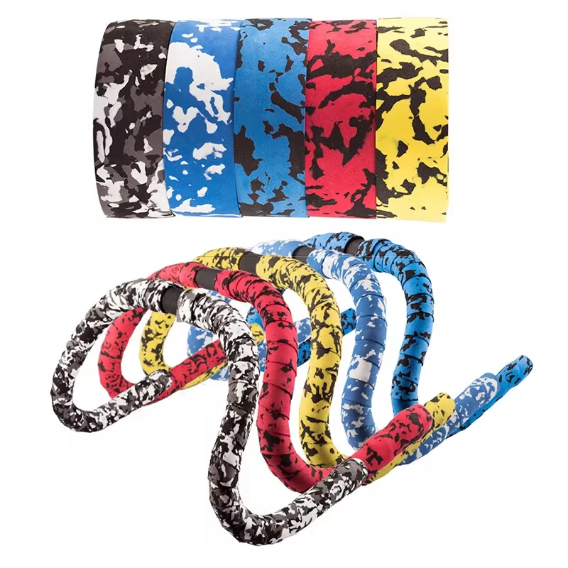 Bike Handlebar Tape Bicycle Grips Bicycle Handlebar Tape EVA Grips Sponge Anti-slip Bar