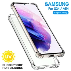 Ultimate Shockproof Clear Smartphone Case - Premium Protection and Sleek Design (For S22)