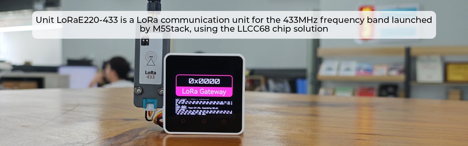 Official LoRa Unit 433MHz with Antenna E220