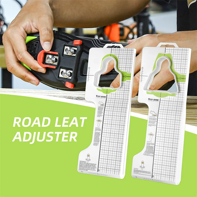 WEST BIKING Bicycle Pedal Cleats Adjustment Tool Road Bike Self-Locking Pedal Cleat Tool For SPD Cycling Locking Shoes Cleat