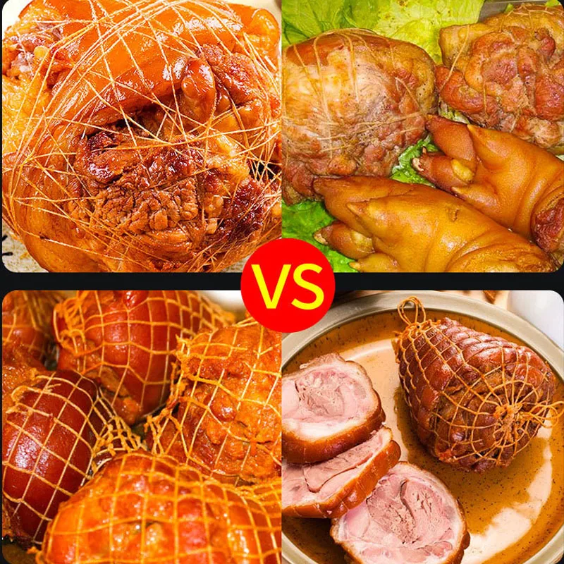 Meat Netting 3/5/8m Roll Elastic Ham Sausage Net Hot Dog Sausage Packaging