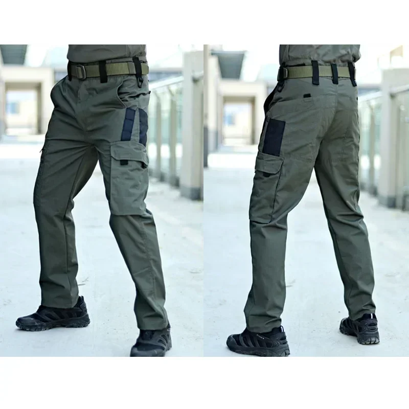 Men Multi-pocket Hooded Jackets Cargo Pants Outdoor Hunting Suits Waterproof Sets waterproof hiking jackets,waterproof jacket,waterproof coats