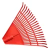 Grass Rake Artificial Plastic Rakes For Lawns Heavy Duty Garden Leaf Plastic Leaves Gardening 6