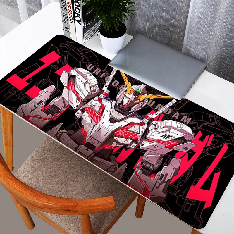 Gundam Gaming Desk Mat - Extra Large 900x400 Mouse Pad and Keyboard Surface