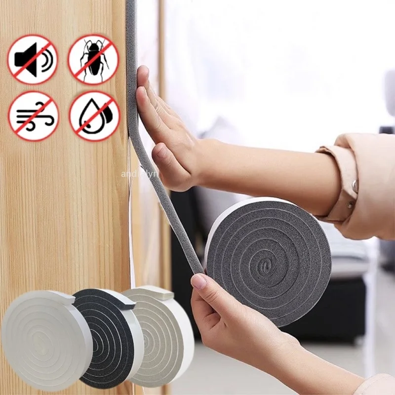 2M/Roll Door Window Sealing Strips Weather Stripping Self-Adhesive ...